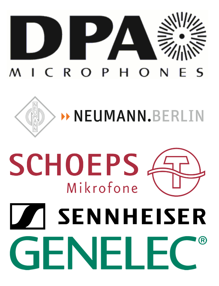 Händler für DPA, Neumann, Schoeps, Sennheiser, Genelec