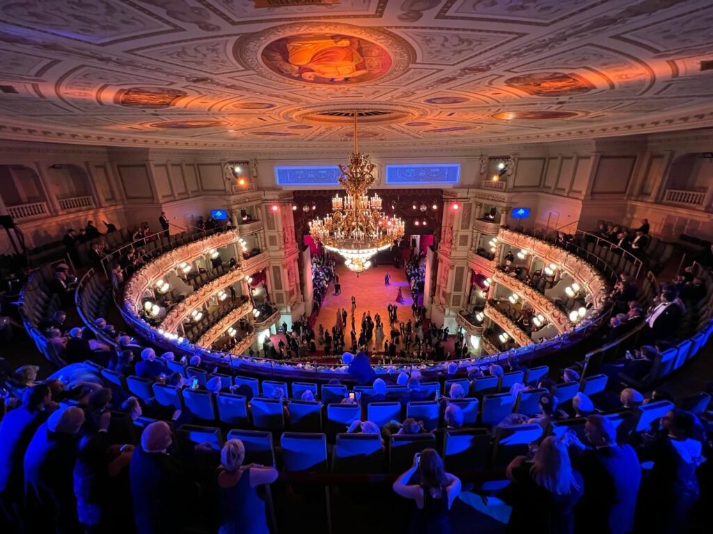 Die Semperoper von Innen, beim Semperopernball 2024